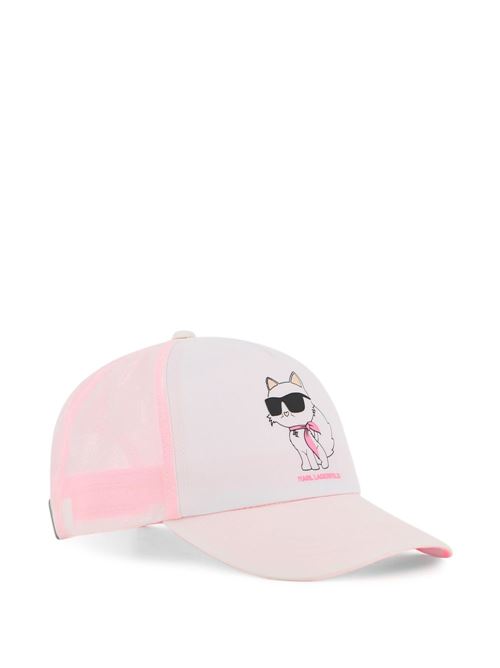 Cappello bambina Karl Lagerfeld rosa Karl Lagerfeld Kids | Z3123510P